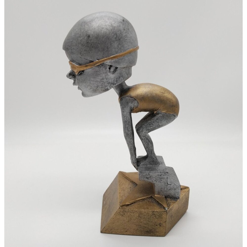 Swimmer Bobblehead Display Trophy Novelty Display